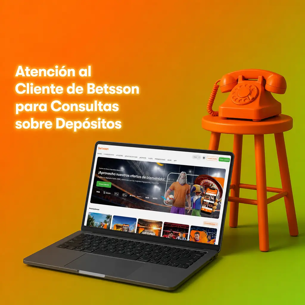 Atención al cliente de Betsson: chat en vivo, centro de ayuda y formulario de contacto para consultas sobre depósitos