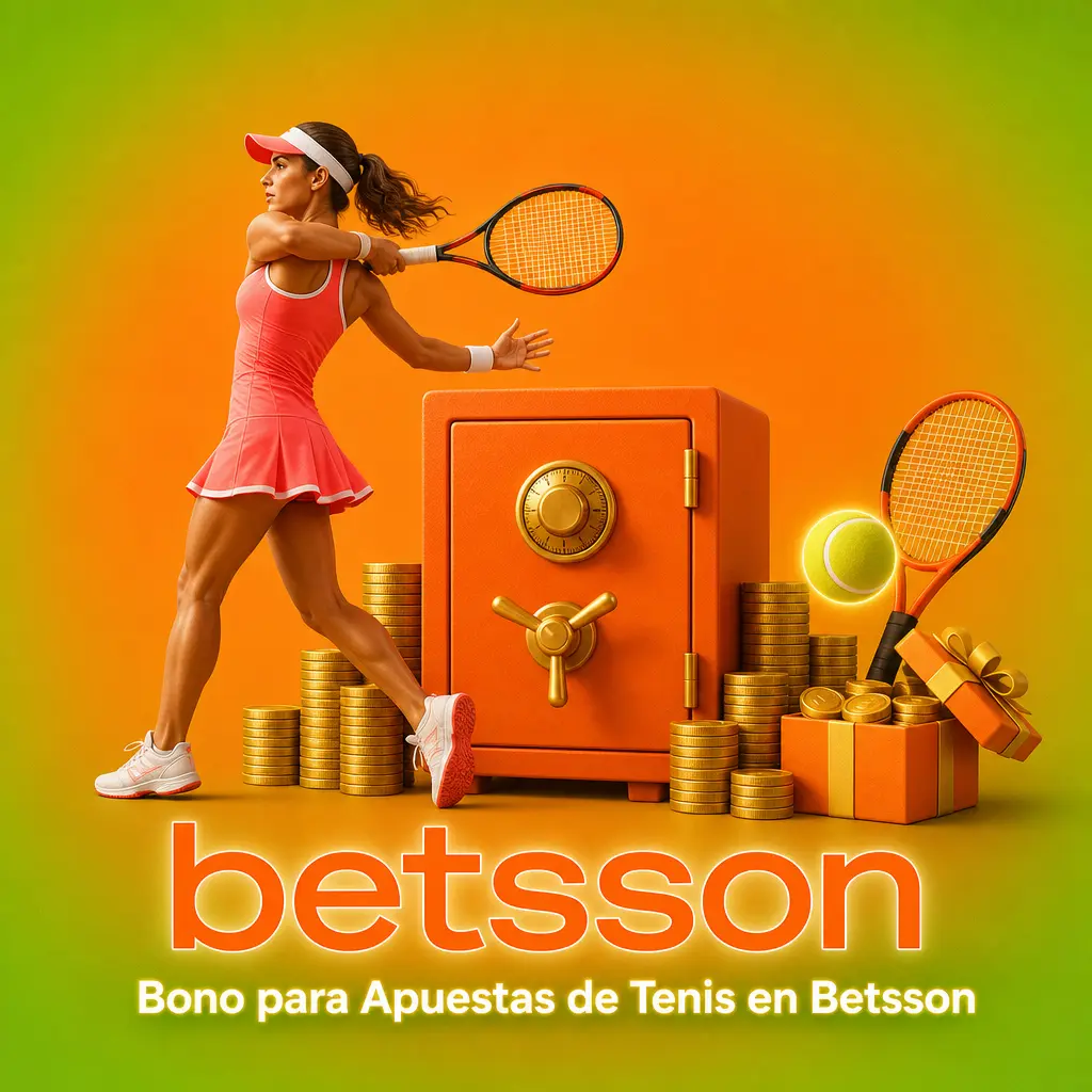 Bono de bienvenida de Betsson para apostar en tenis: hasta 200 EUR en casino, consulta la oferta vigente para ATP y WTA 2026.