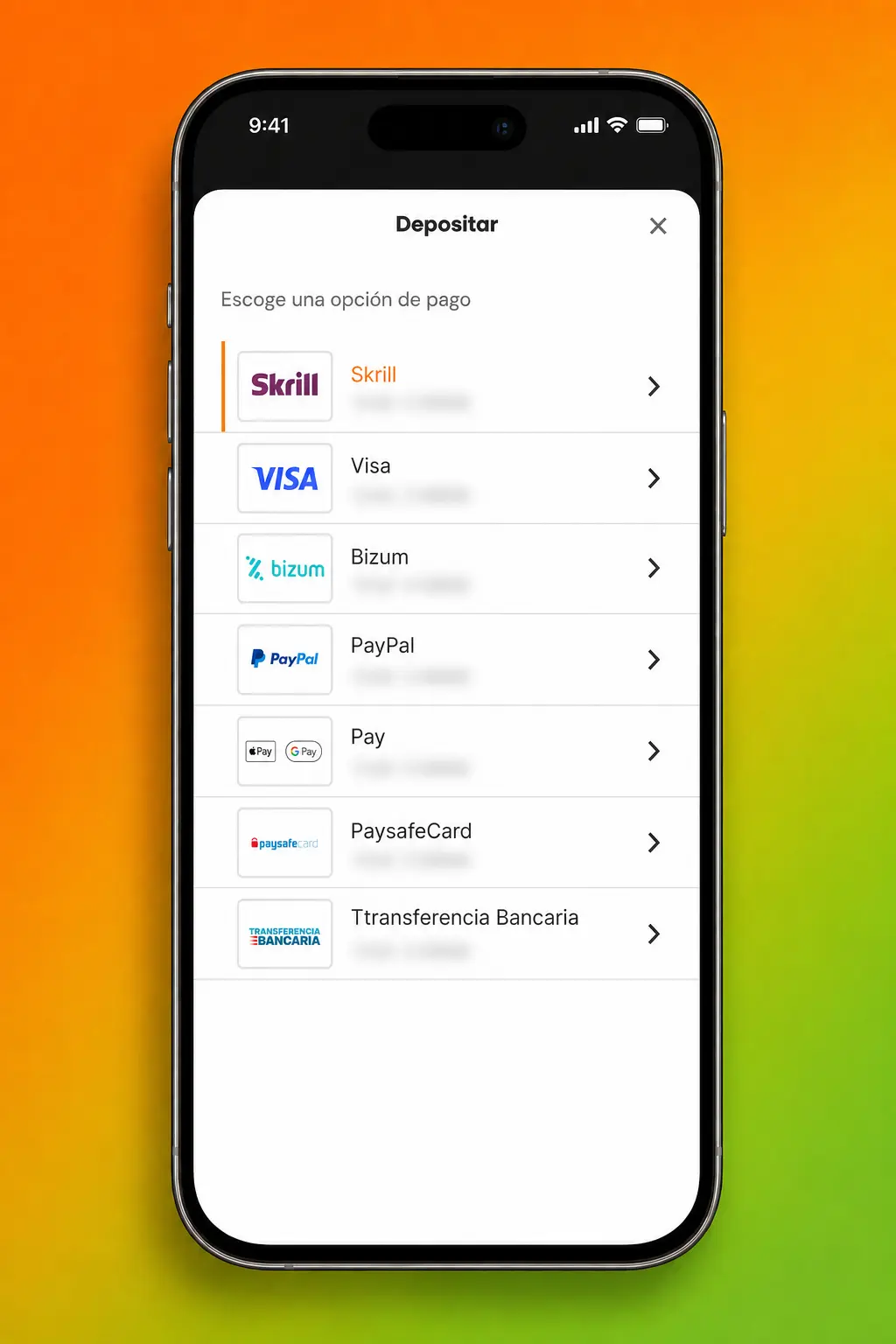 Pasos para reclamar el bono en Betsson España: registro, depósito con Bizum o tarjeta, código promocional y saldo activado.