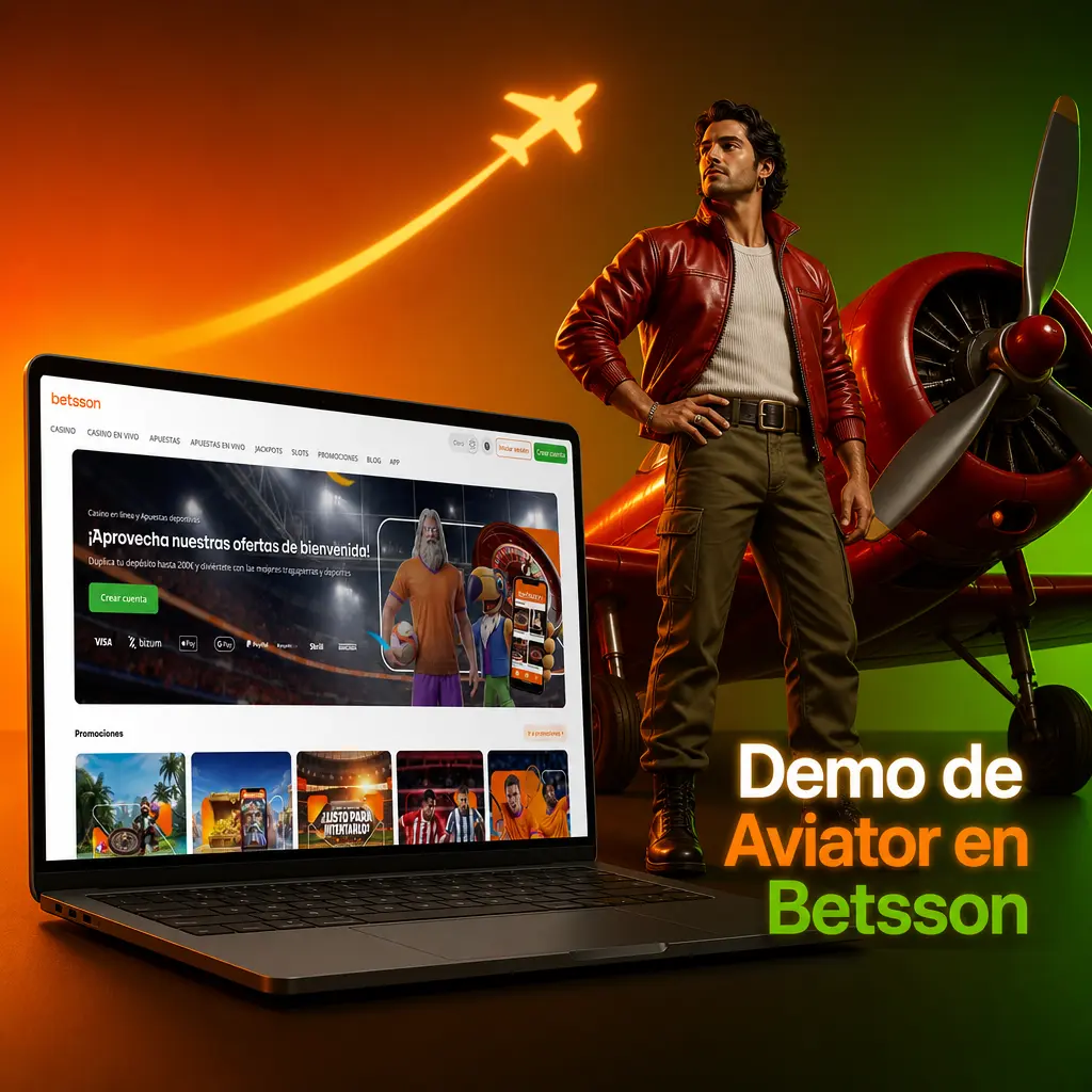 Demo gratuita de Aviator en Betsson para practicar apuestas y retiros con crédito virtual sin registro
