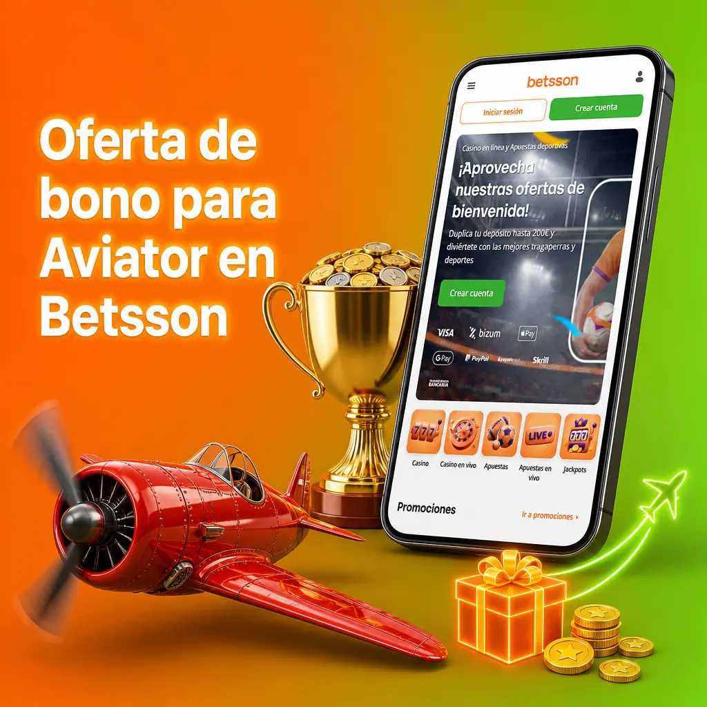 Bono de bienvenida de Betsson aplicable a Aviator: revisa requisito de apuesta y contribución antes de reclamarlo