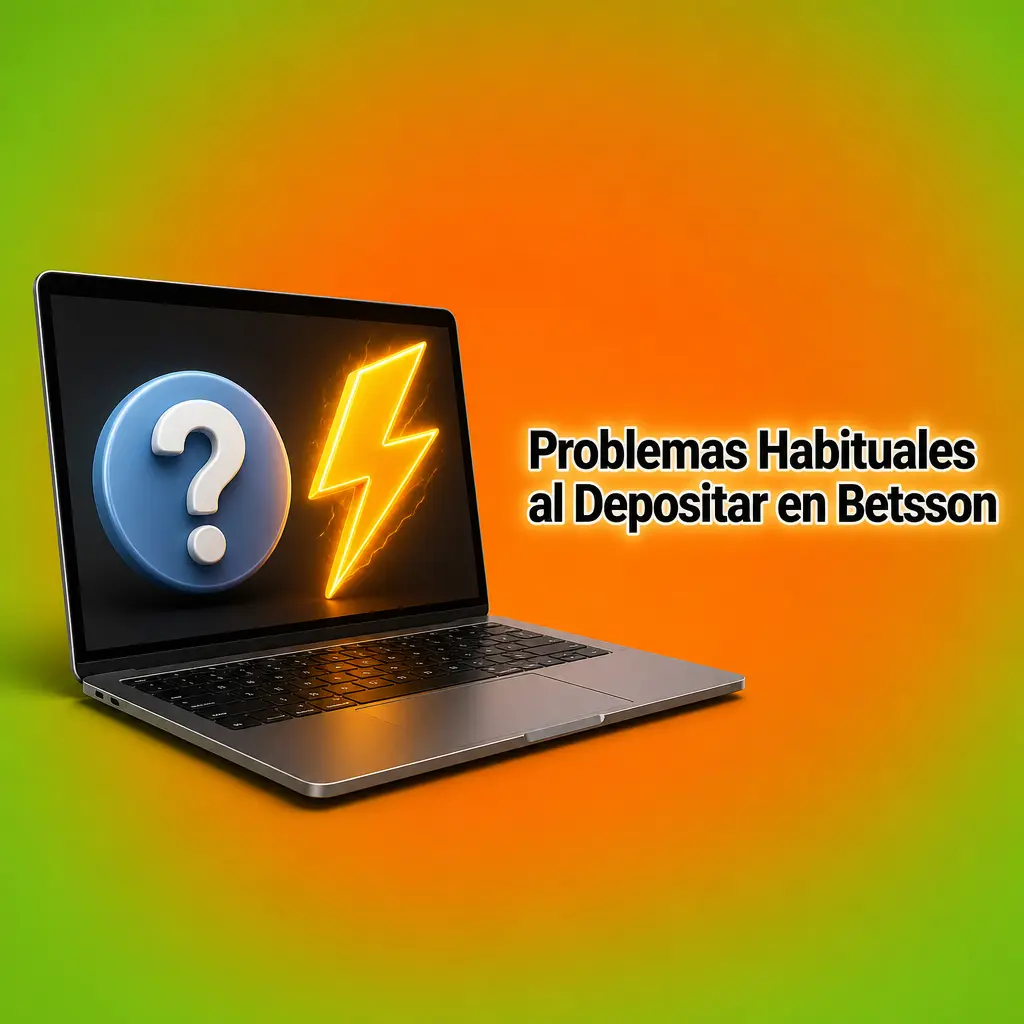 Problemas comunes al depositar en Betsson: pago rechazado, saldo no actualizado, importe mínimo y bono no acreditado.